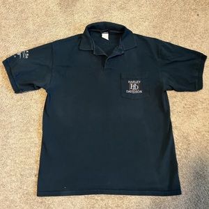 Harley Davidson Black Polo Shirt